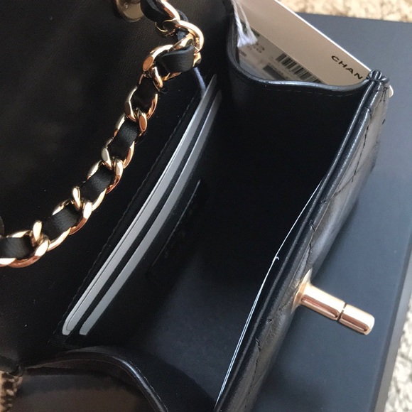 ✨BRAND NAME✨💯AUTHENTIC CHANEL TRENDY CC W CHAIN - Picture 7 of 8